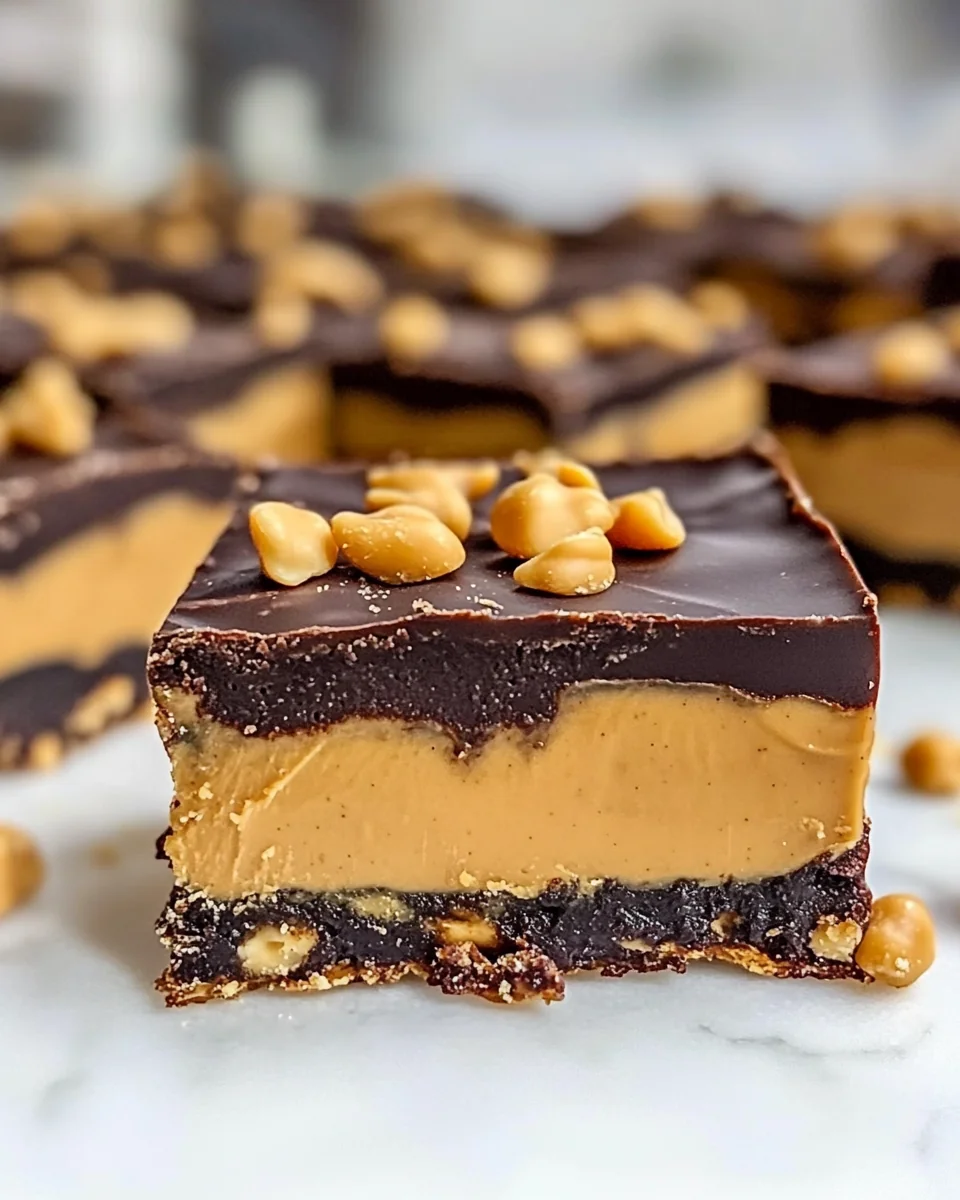 Delicious Homemade Chocolate Peanut Butter Bars