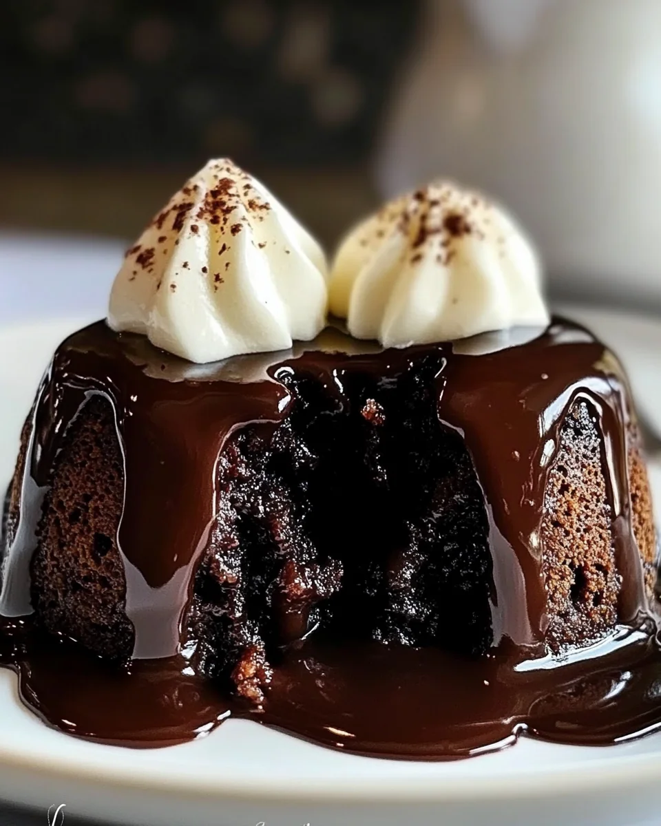 Delicious Chocolate Sticky Toffee Puddings for Two - additional image