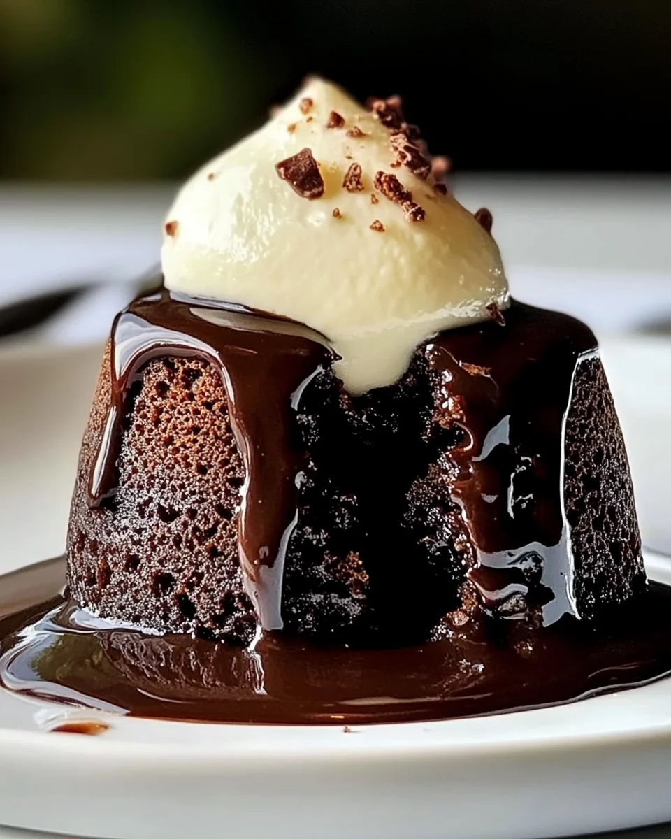 Delicious Chocolate Sticky Toffee Puddings for Two
