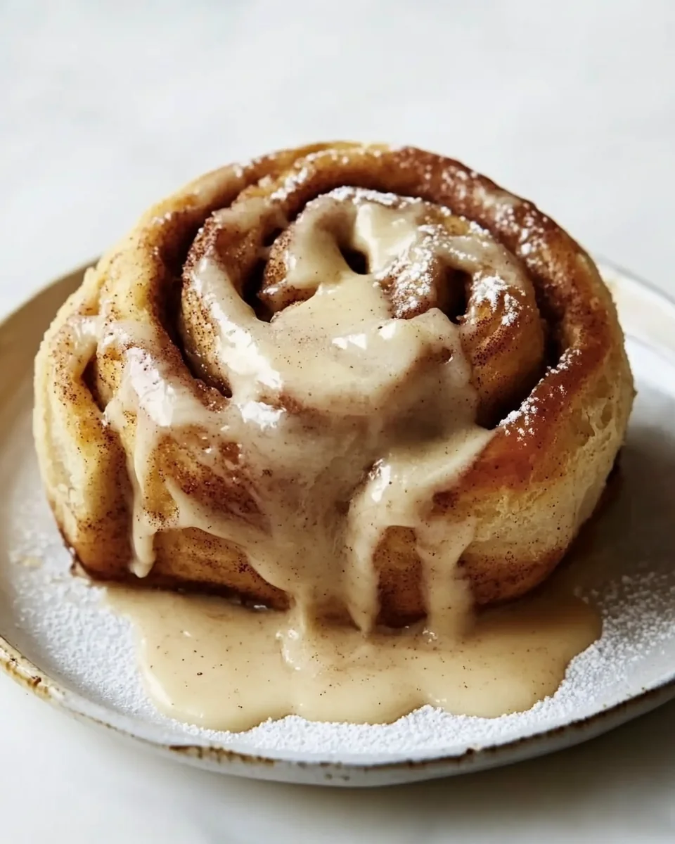 Homemade Cinnamon Rolls with Creamy Topping