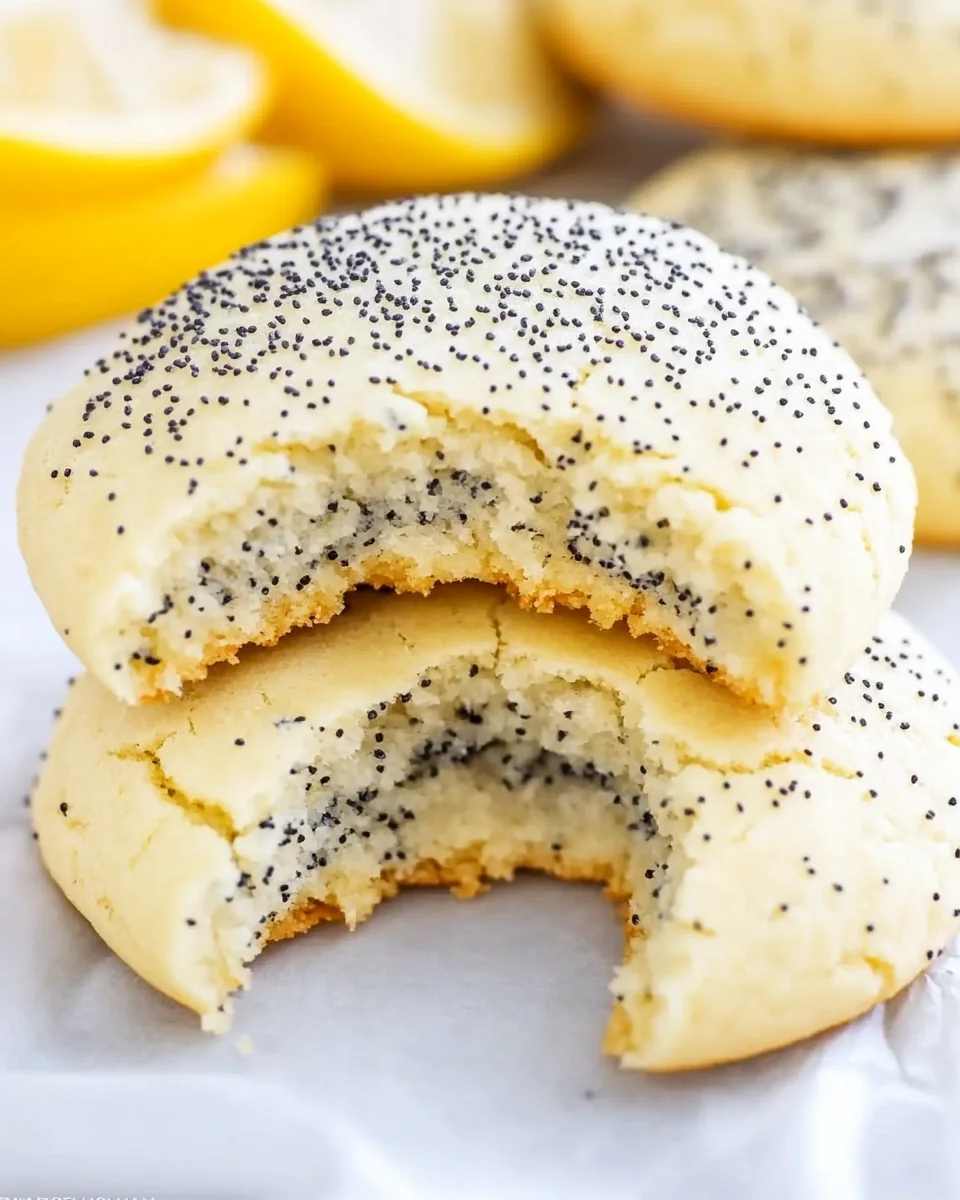 Homemade Lemon Poppy Seed Cookies That Are Fresh and Delicious - additional image