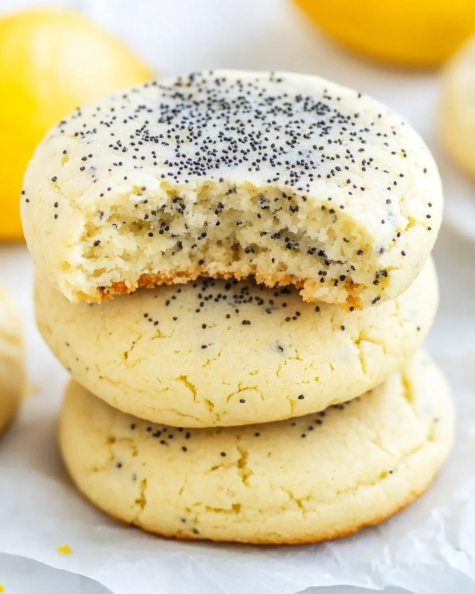 Homemade Lemon Poppy Seed Cookies That Are Fresh and Delicious - additional image