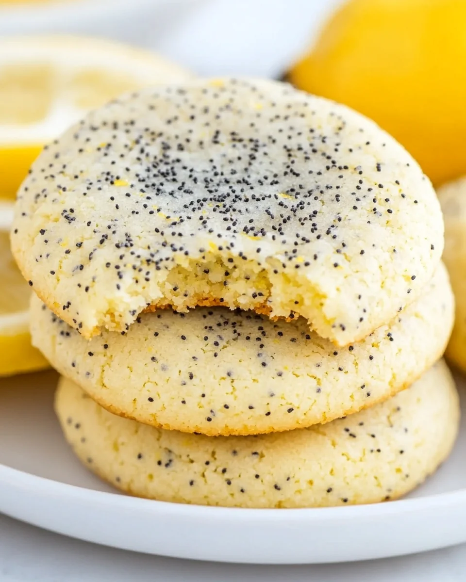 Homemade Lemon Poppy Seed Cookies That Are Fresh and Delicious