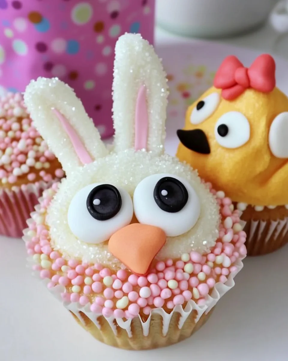 Easter Bunny and Chick Cupcakes: Cute and Delicious Treats - additional image
