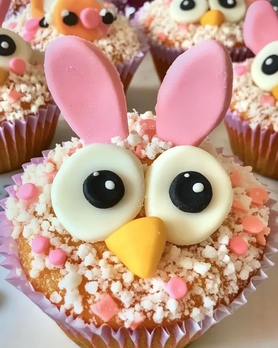 Easter Bunny and Chick Cupcakes: Cute and Delicious Treats - additional image