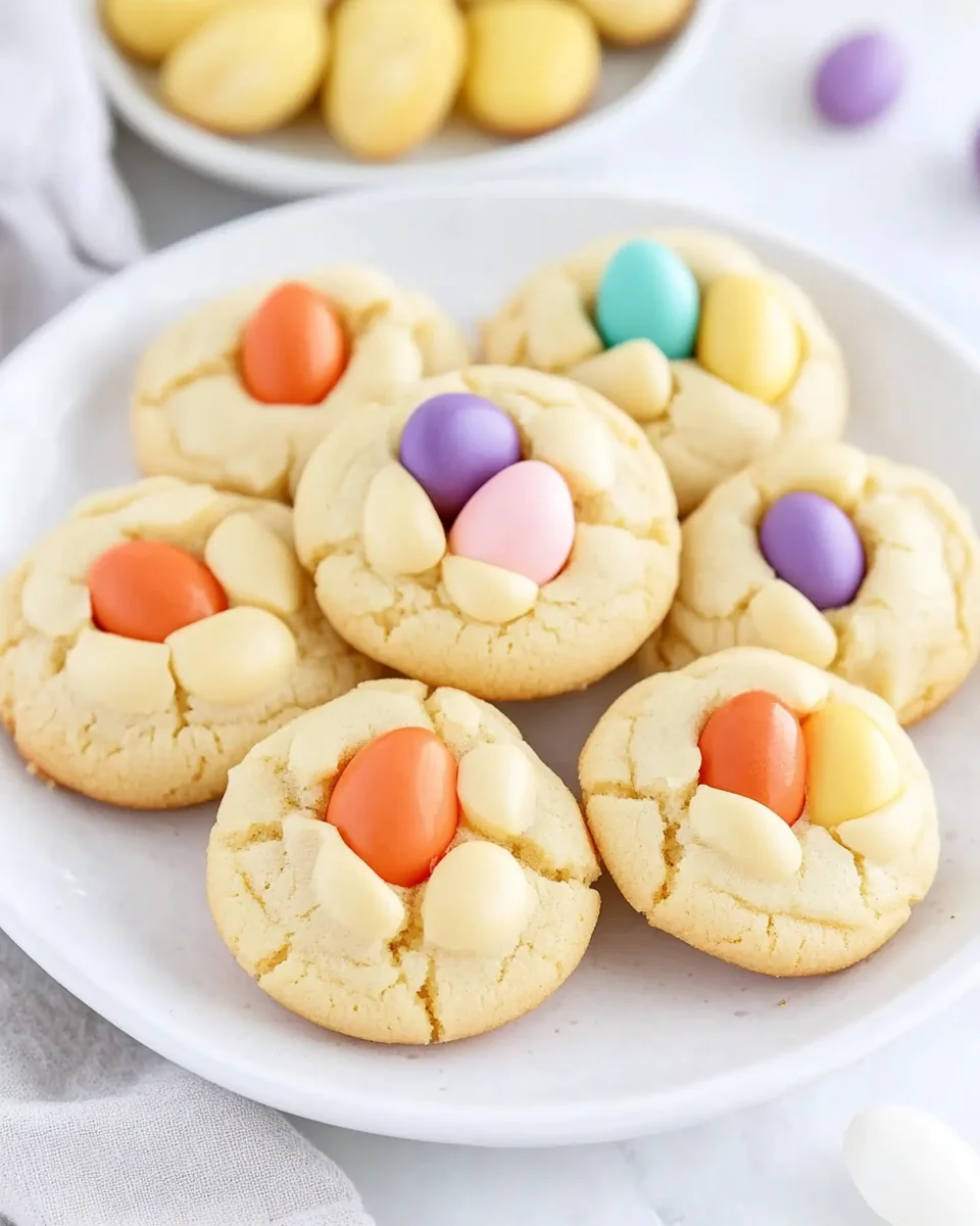 Delicious Homemade Easter Cake Mix Cookies