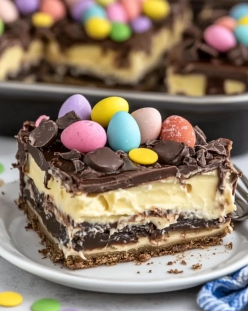 Perfect Easter Chocolate Lasagna - additional image