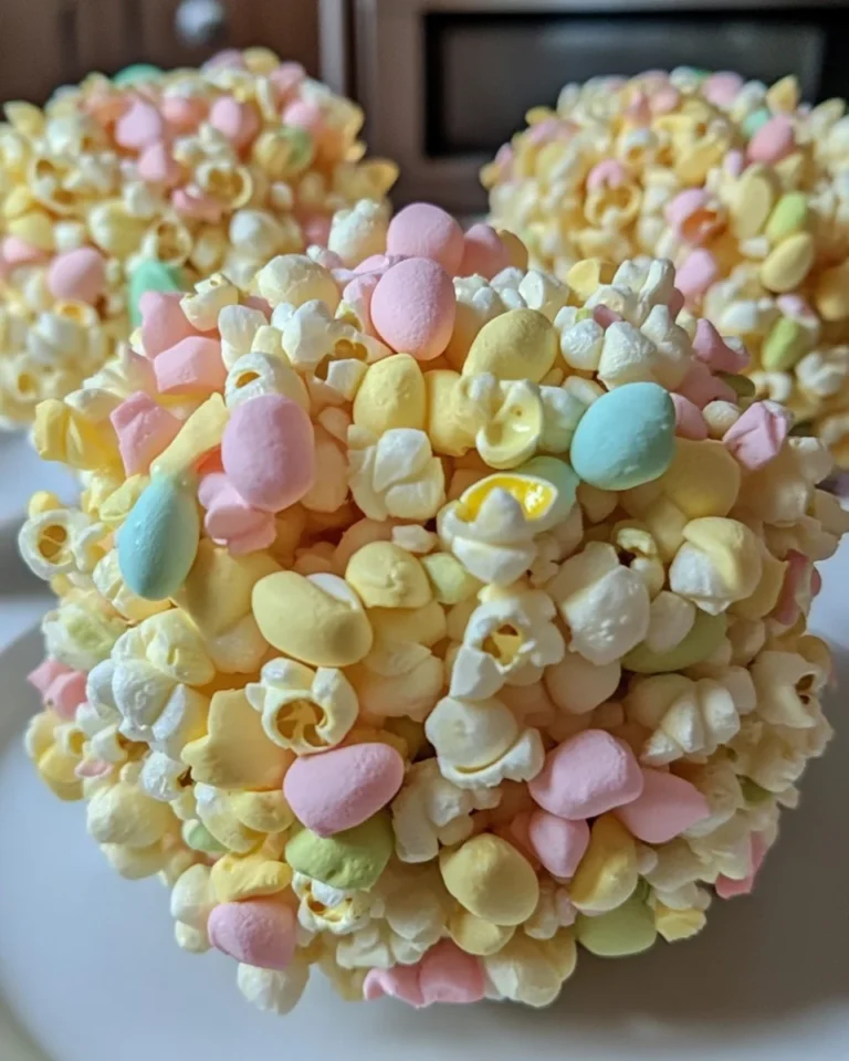 Homemade Easter Popcorn Balls for a Sweet Celebration