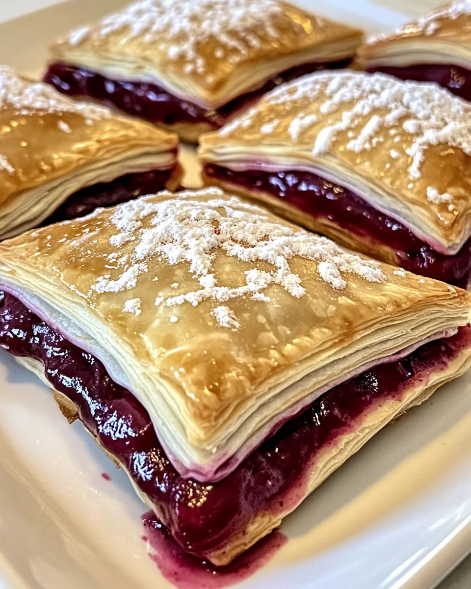 Simple Homemade Cherry Turnovers