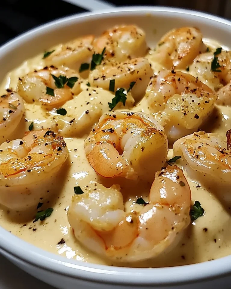 Simple Creamy Garlic Shrimp Recipe