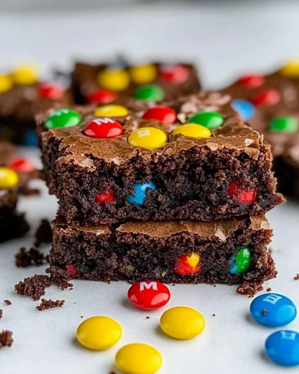 Simple Fudgy MM Brownies - additional image