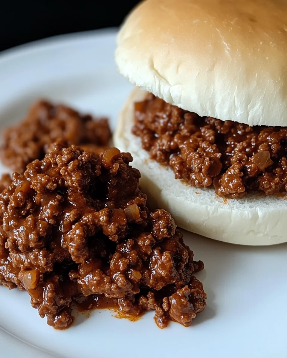 Simple Homemade Sloppy Joe Sandwiches - additional image