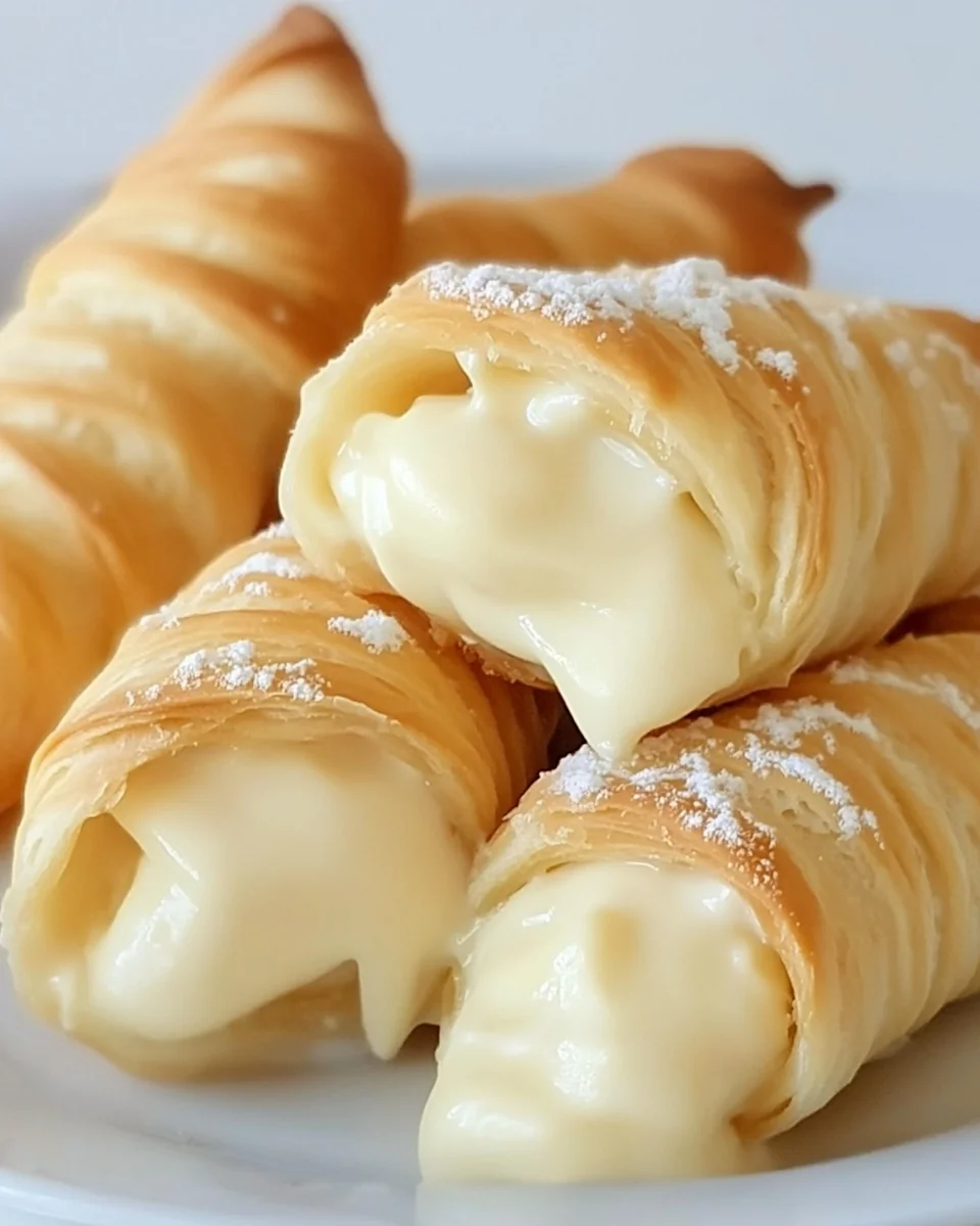 Simple Italian Cream Filled Cannoncini - additional image