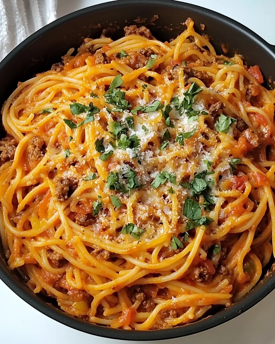 Simple One-Pot Taco Spaghetti - additional image