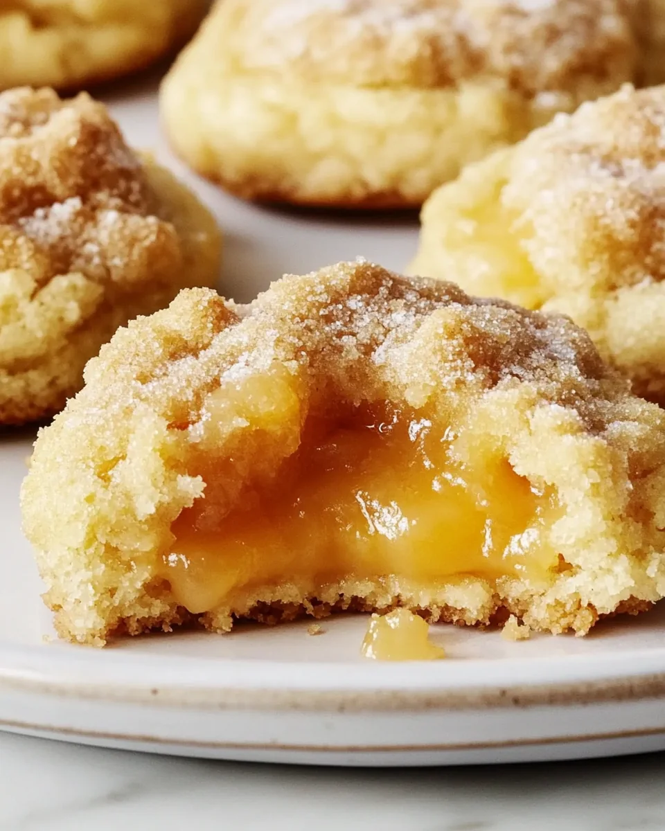 Simple Peach Cobbler Cookies - additional image