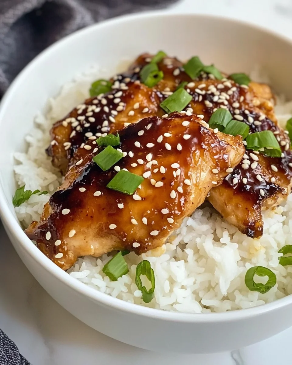 Simple Soy Garlic Chicken Thighs - additional image
