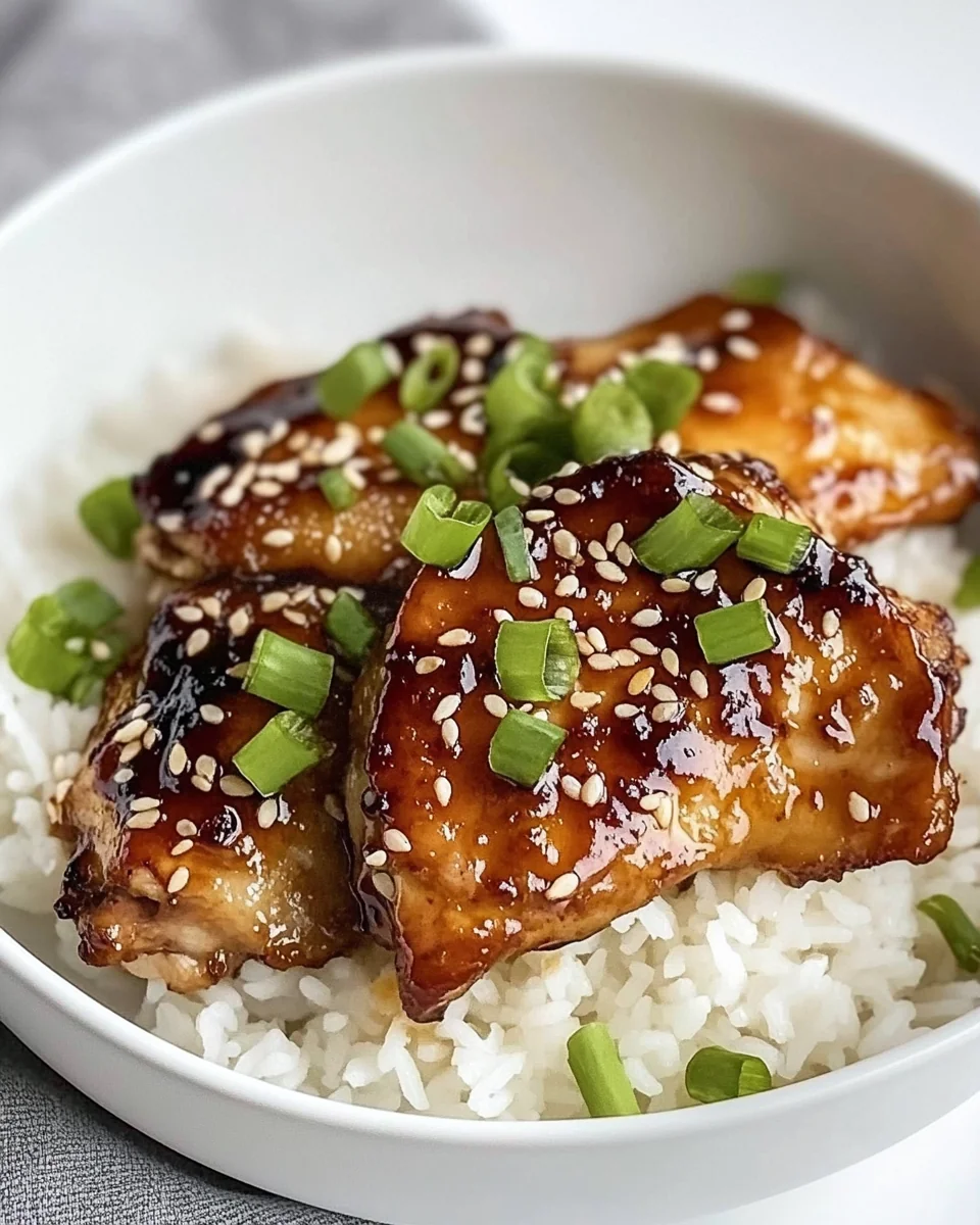 Simple Soy Garlic Chicken Thighs - additional image