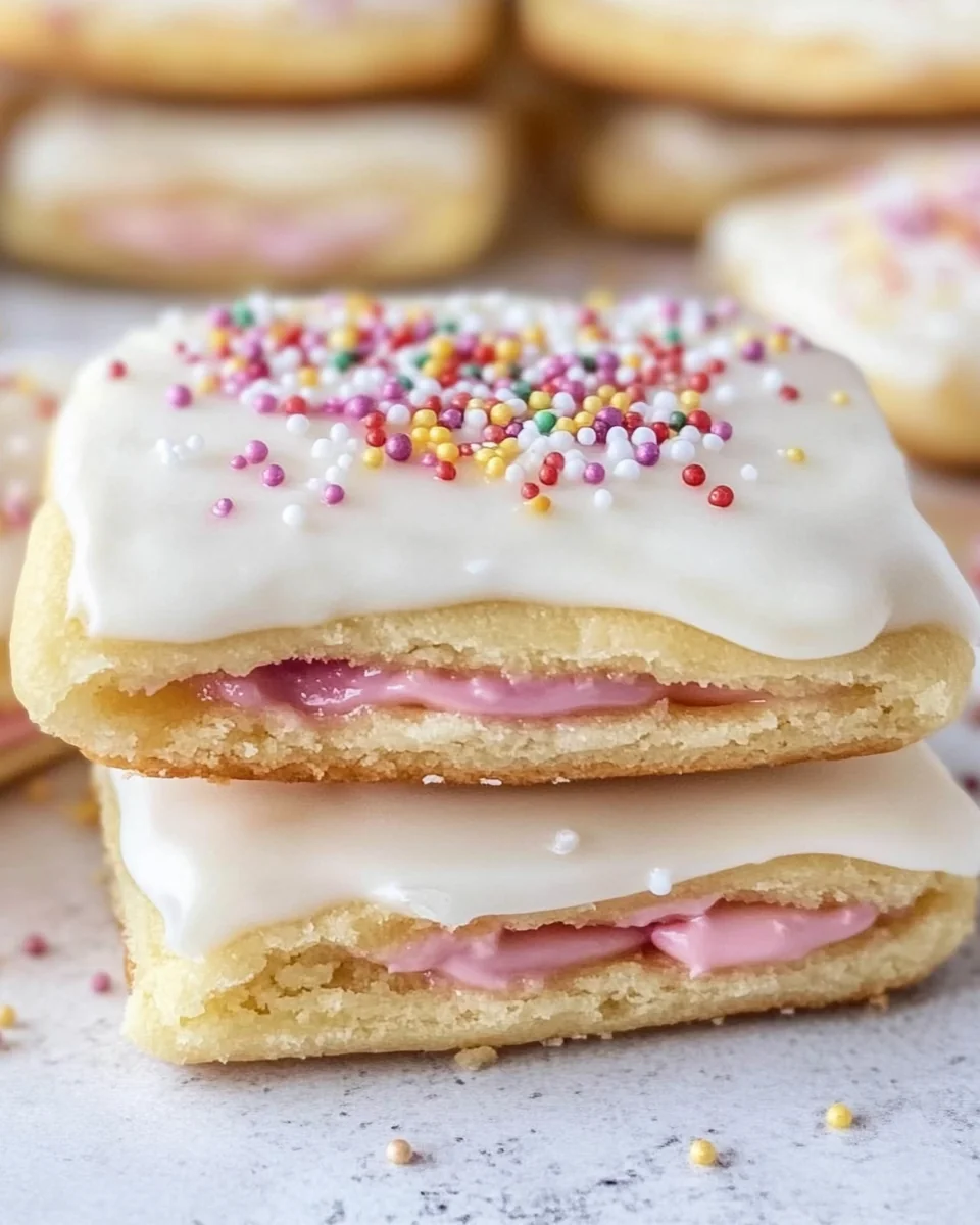 Delicious Frosted Pop Tart Cookies Made From Scratch - additional image