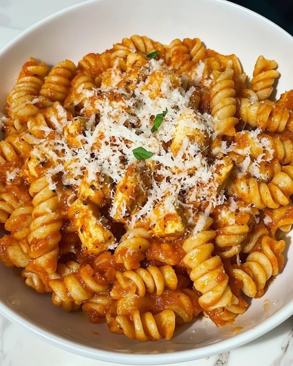 Healthy Garlic Parmesan Chicken Pasta Recipe - additional image