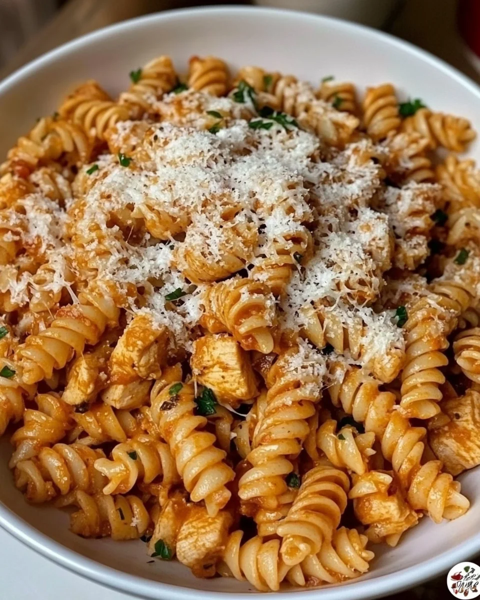 Healthy Garlic Parmesan Chicken Pasta Recipe - additional image
