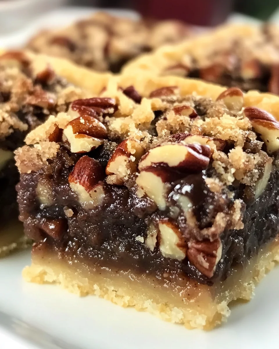 German Chocolate Pecan Pie Bars: A Decadent Homemade Treat - additional image