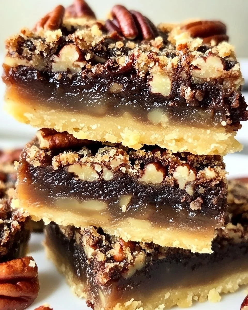German Chocolate Pecan Pie Bars: A Decadent Homemade Treat - additional image
