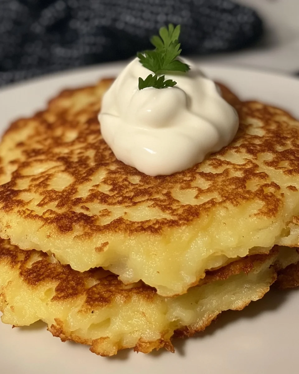 Savory Homemade German Potato Pancakes - additional image