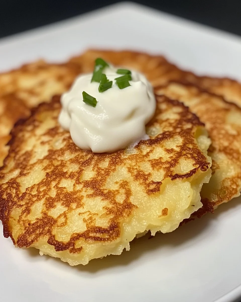 Savory Homemade German Potato Pancakes - additional image