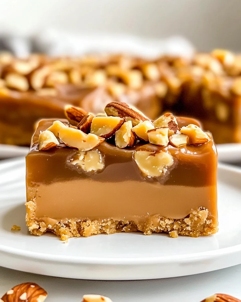 Gooey Butterscotch Nut Bars That Are Simply Delicious