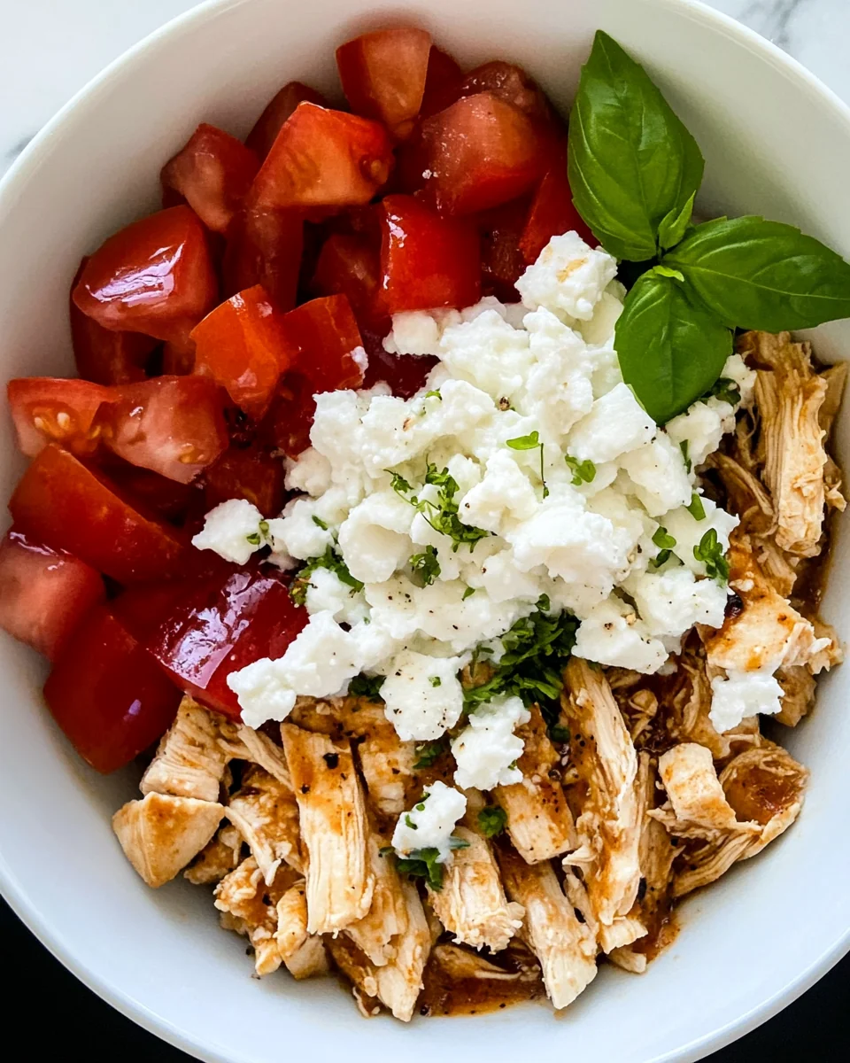 Healthy Greek Chicken Cottage Cheese Bowl - additional image