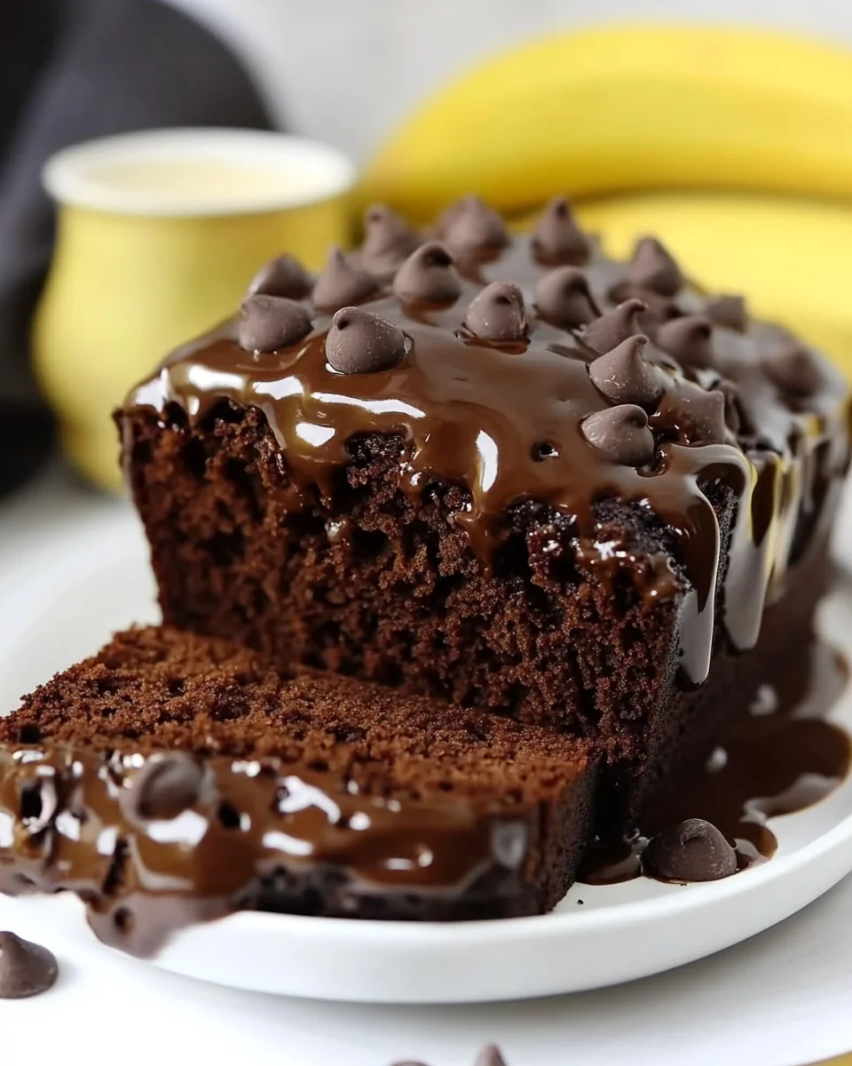 Healthy Chocolate Banana Bread Recipe - additional image