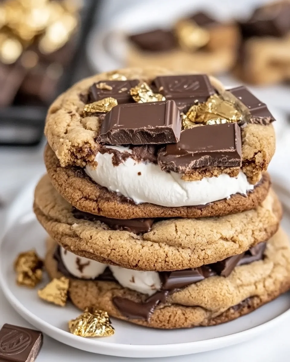 Homemade Chocolate S'mores Cookies That Are Simply Delicious - additional image