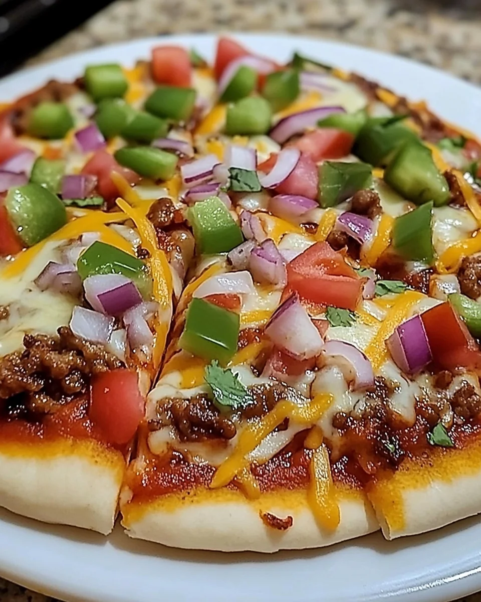 Delicious Homemade Mexican Pizza - additional image