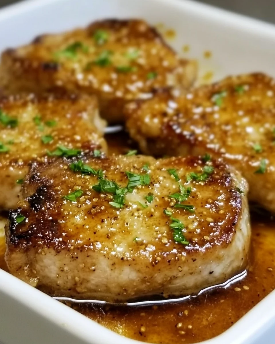 Baked Honey Mustard Pork Chops For A Cozy Night - additional image