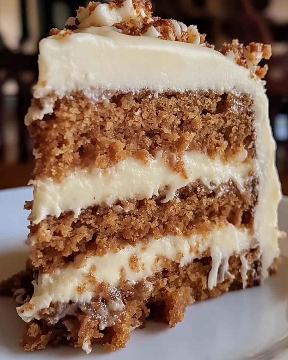 Homemade Honeybun Carrot Cake with Creamy Cheesecake Filling - additional image