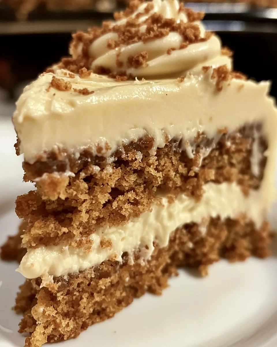 Homemade Honeybun Carrot Cake with Creamy Cheesecake Filling - additional image