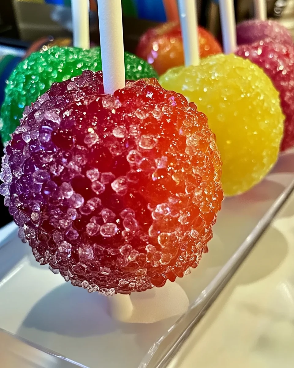 Homemade Jolly Rancher Candy Apples For A Sweet Treat - additional image
