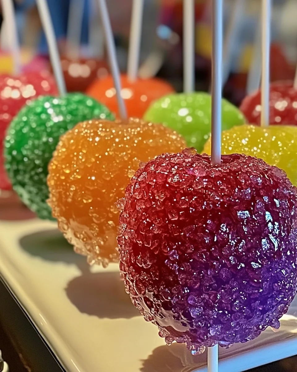 Homemade Jolly Rancher Candy Apples For A Sweet Treat