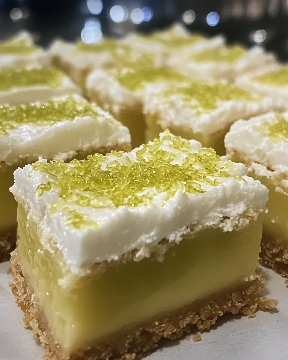 Refreshing Key Lime Bars Made From Scratch - additional image