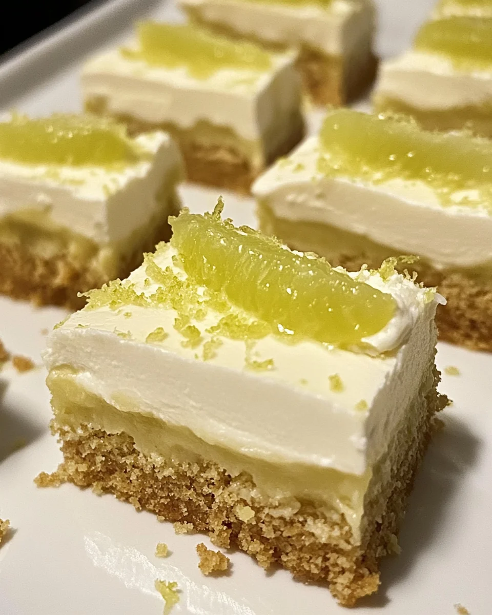Refreshing Key Lime Bars Made From Scratch - additional image