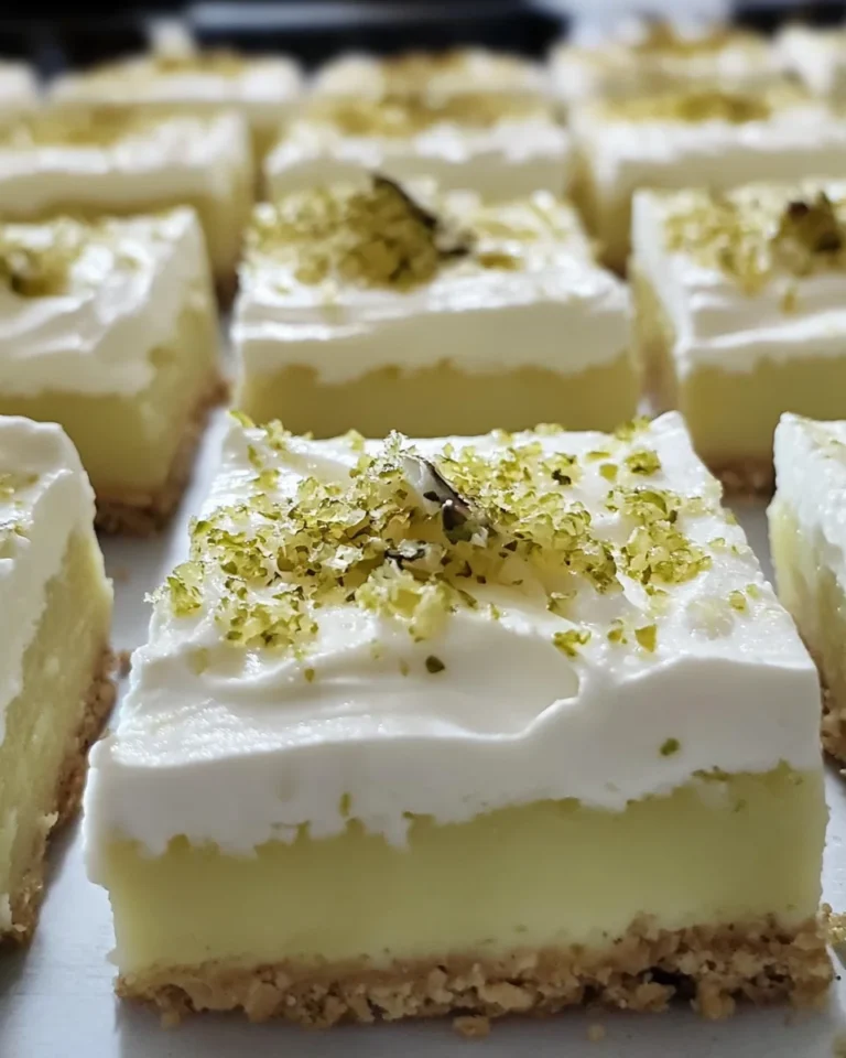 Refreshing Key Lime Bars Made From Scratch