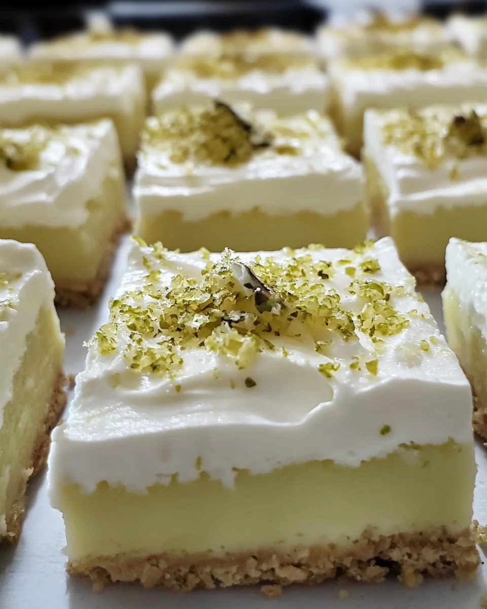 Refreshing Key Lime Bars Made From Scratch