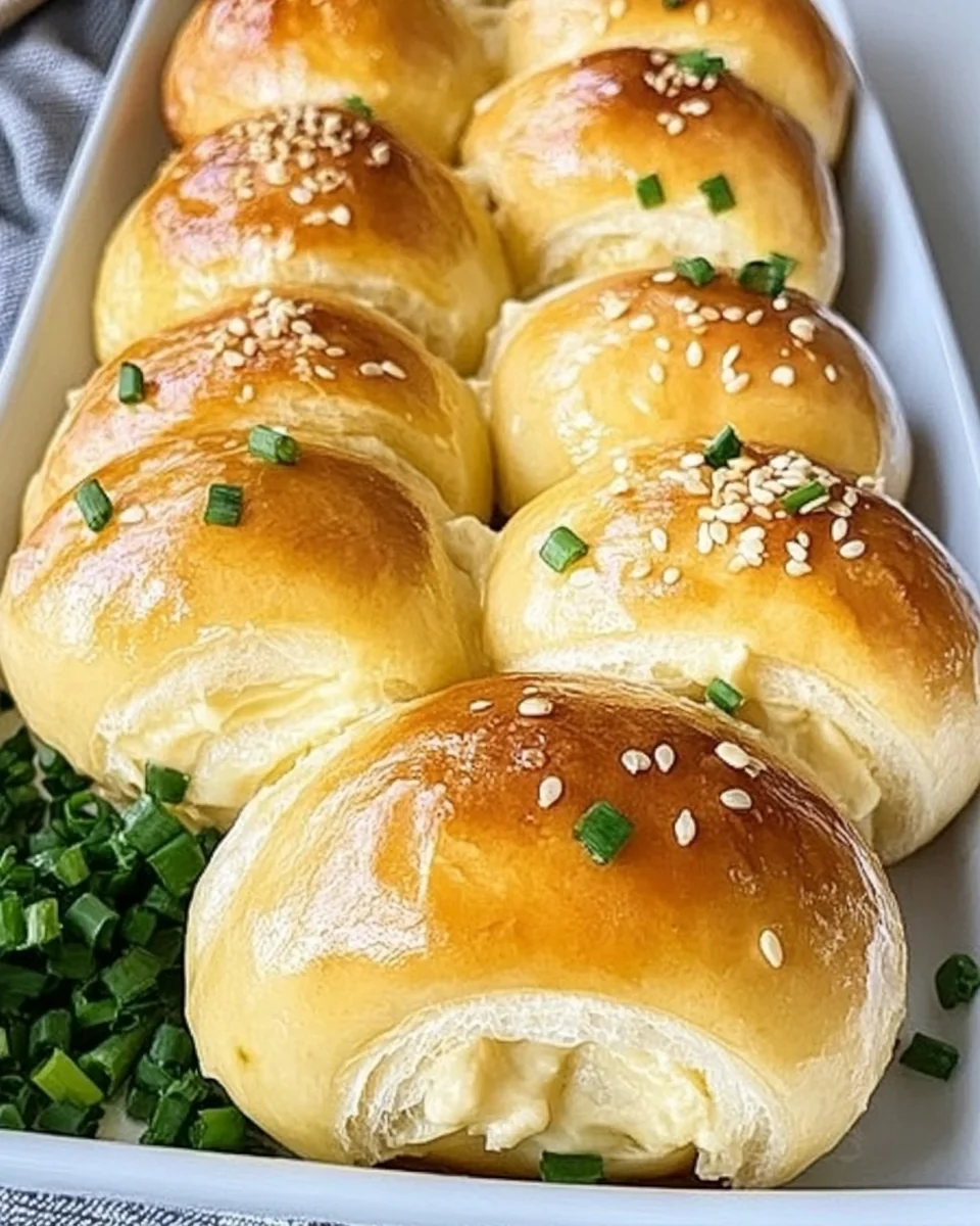 Delicious Korean Cream Cheese Garlic Buns Made From Scratch - additional image