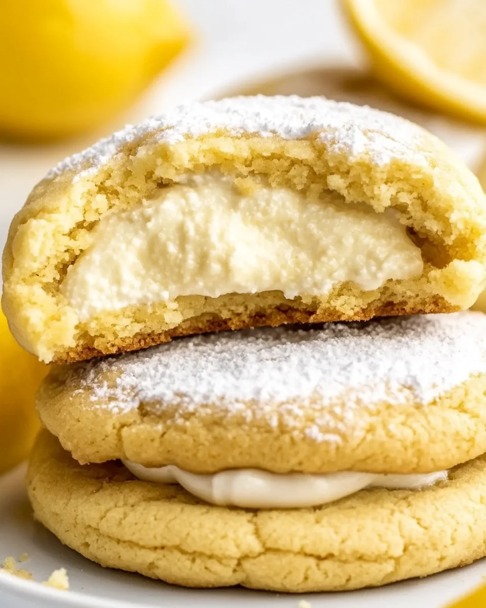 Fresh Lemon Cheesecake Cookies - additional image