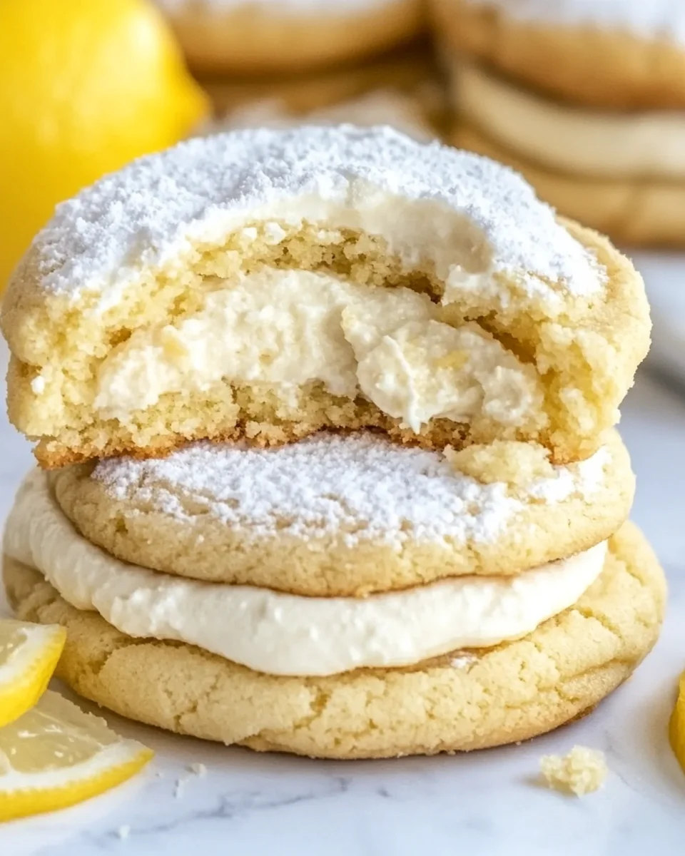 Fresh Lemon Cheesecake Cookies - additional image