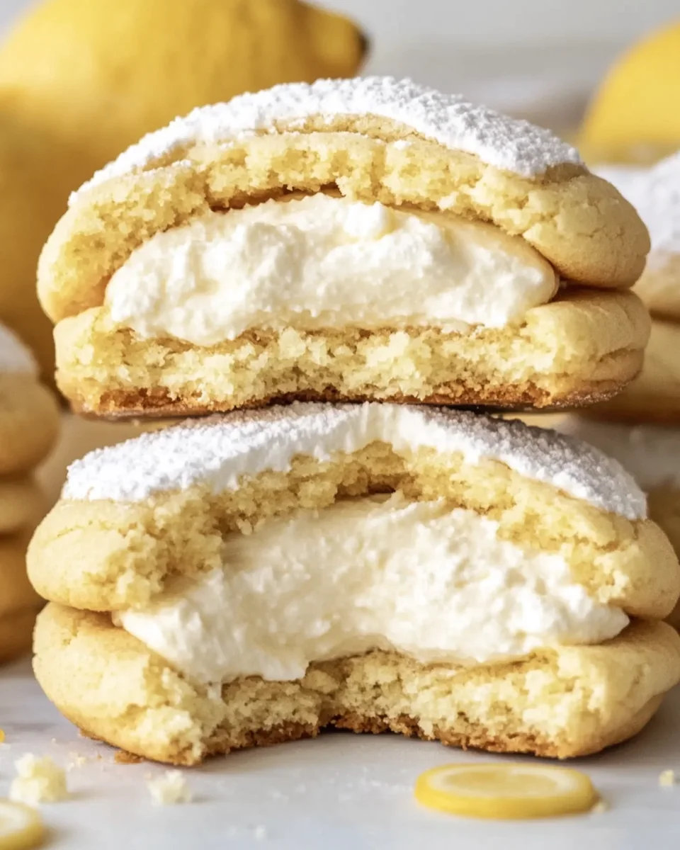 Fresh Lemon Cheesecake Cookies - additional image