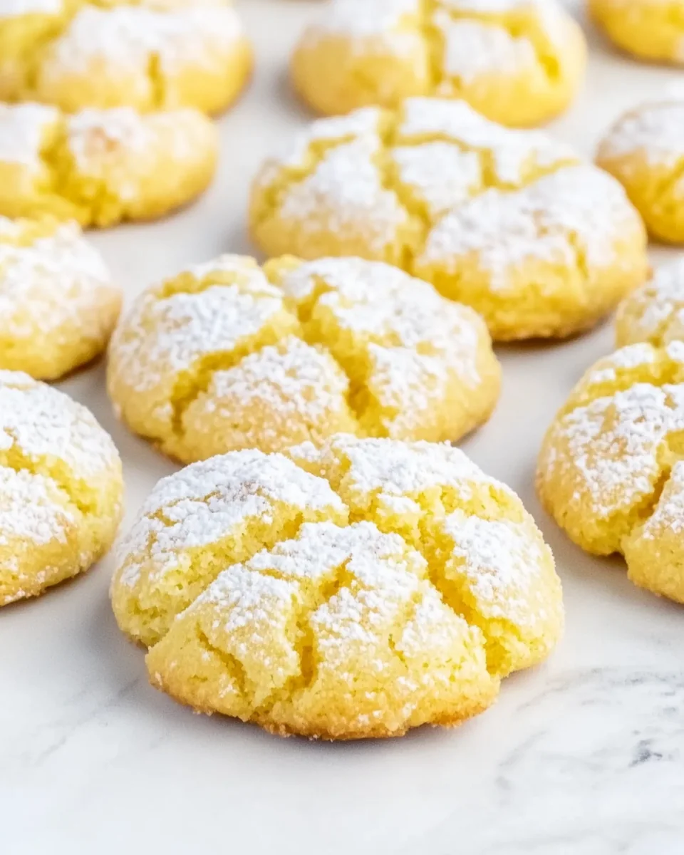 Perfect Lemon Crinkle Cookies - additional image