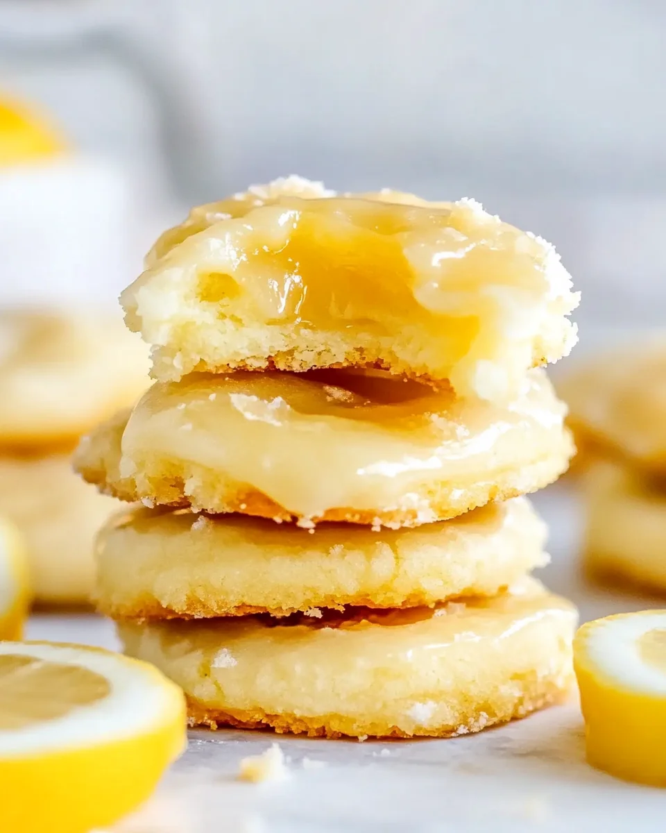 Simple Lemon Crème Brûlée Cookies - additional image