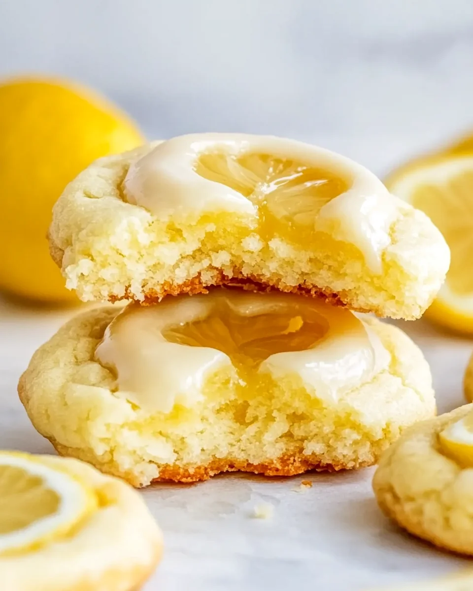 Simple Lemon Crème Brûlée Cookies