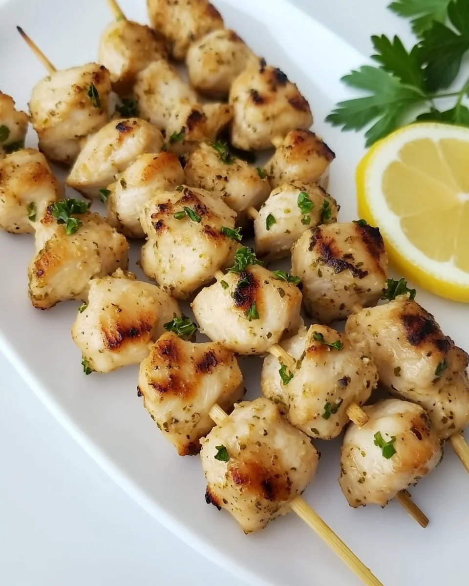Lemon Herb Chicken Skewers With Fresh Flavor - additional image